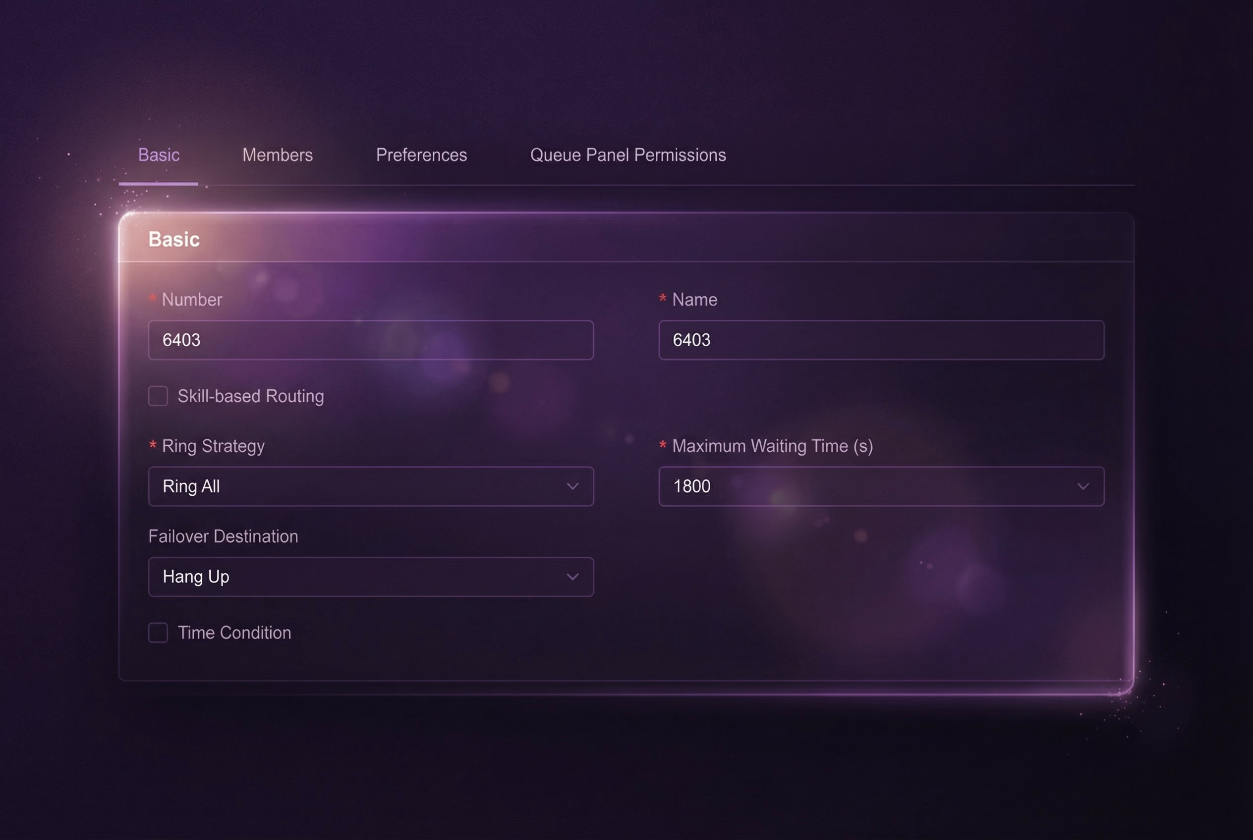 Cloud PBX Admin Dashboard